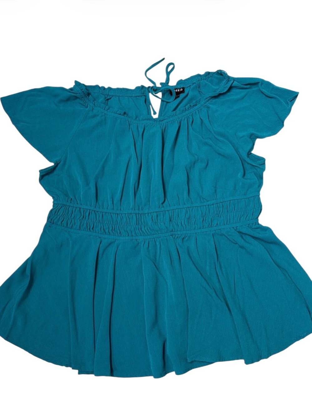 Torrid shirt babydoll gauze top - Picture 4 of 11